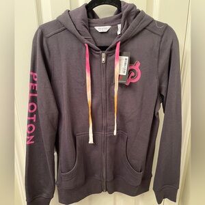 NWT Peloton full zip hoodie, Sz. Medium